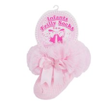 GS214-P: Pink Tutu Socks (NB-6 Months)